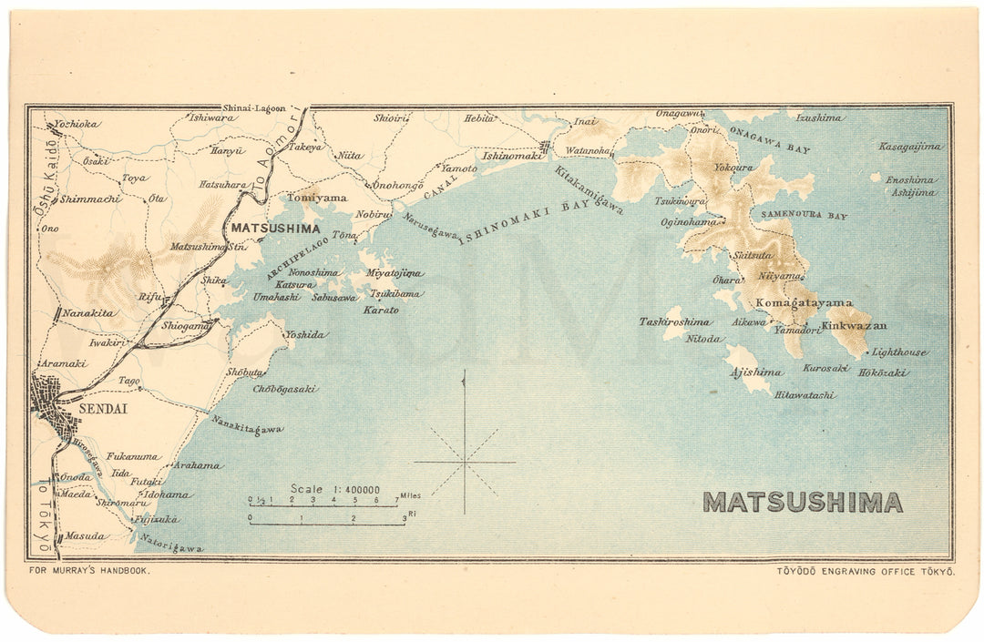 Sendai and Matsushima Region, Japan 1907