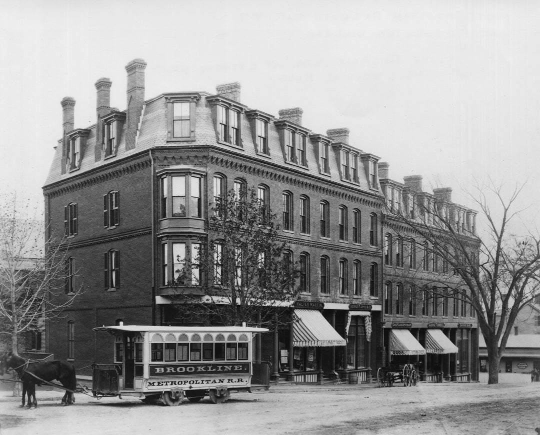 Metropolitan Railroad (Boston, Massachusetts) Horsecar Circa 1860s
