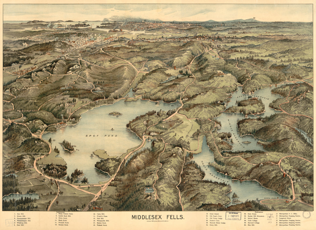 Middlesex Fells, Massachusetts Circa 1903