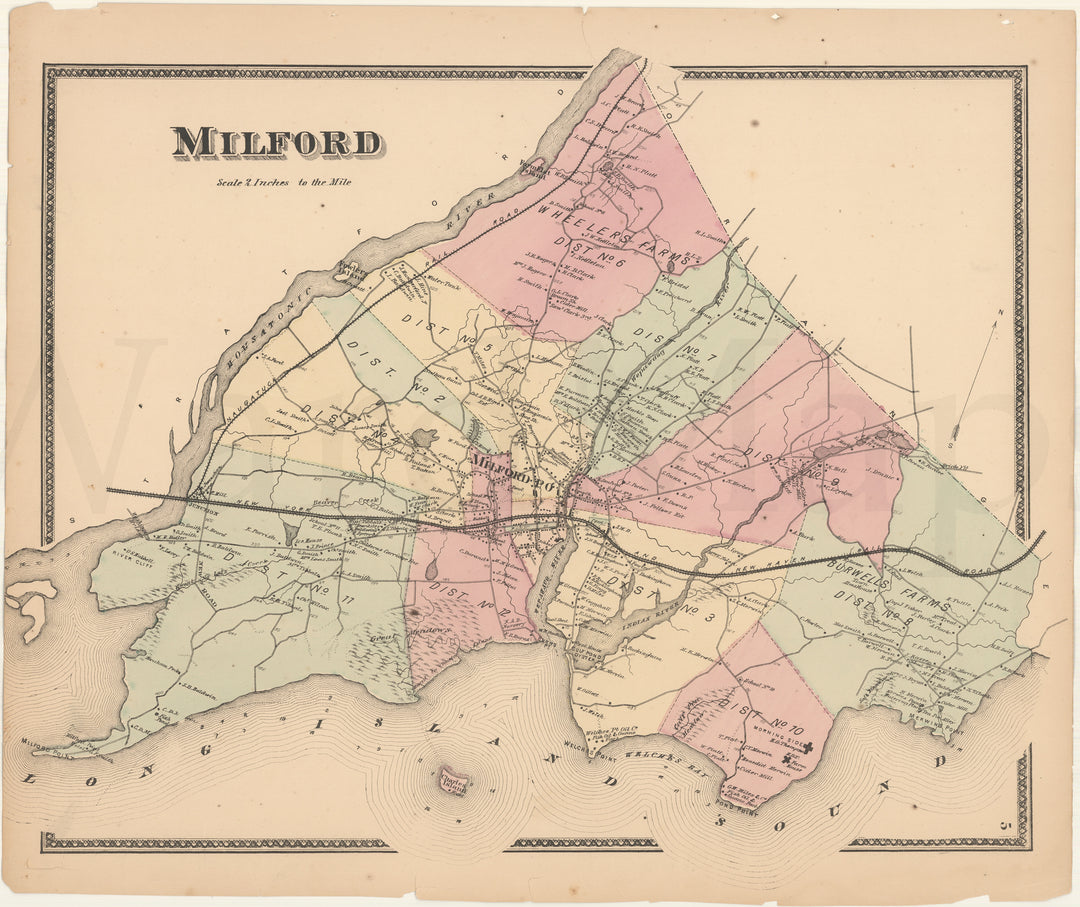 Milford, Connecticut 1868
