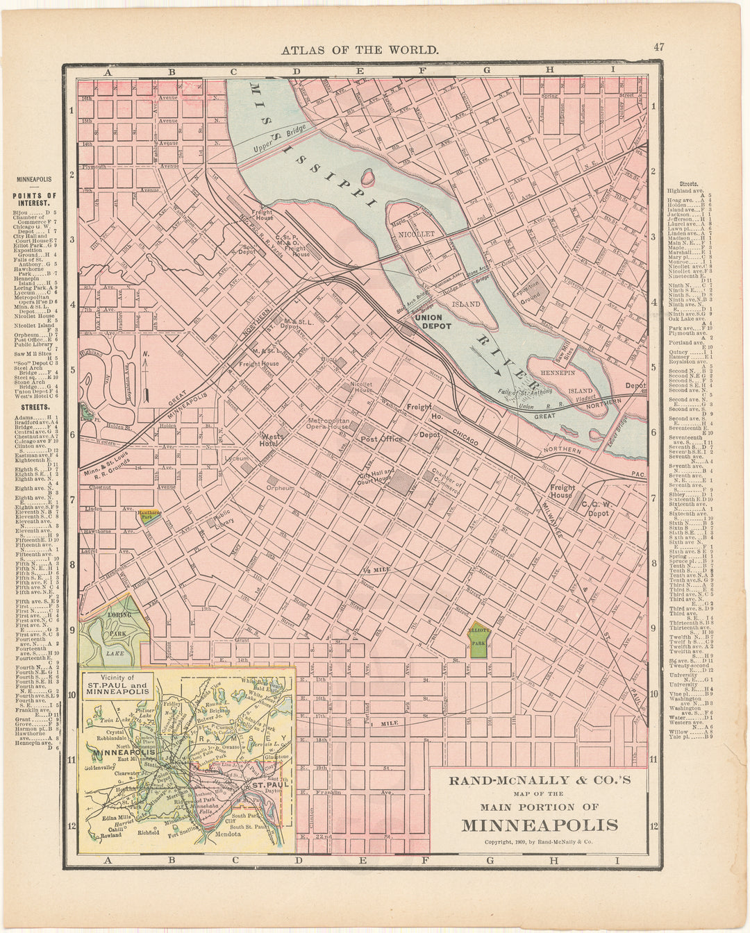 Minneapolis, Minnesota 1916