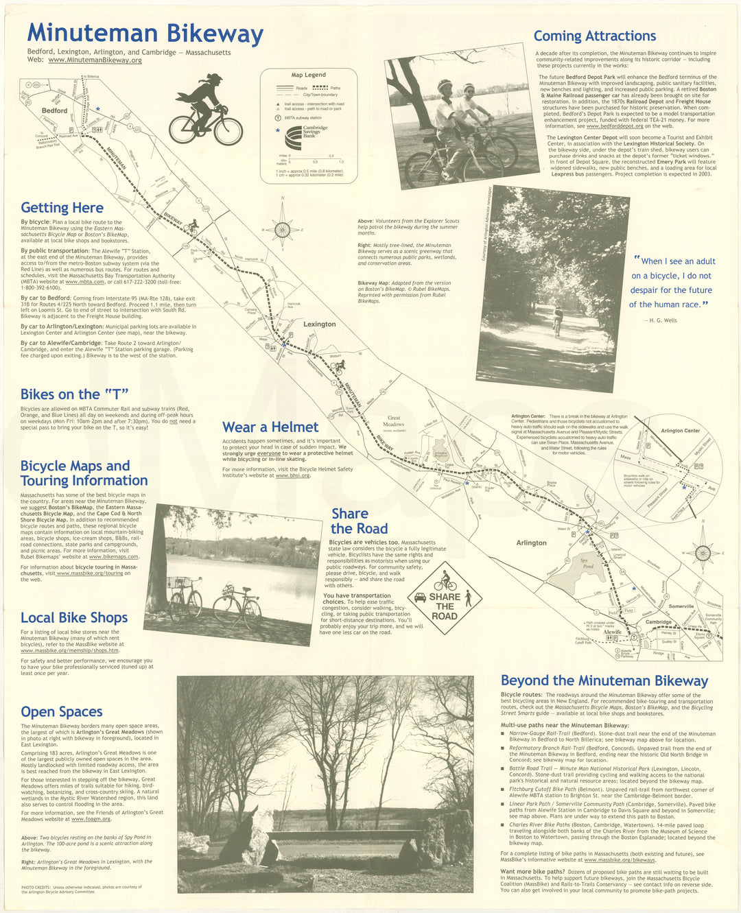 Minuteman Bikeway, Massachusetts 2002 (Side A)