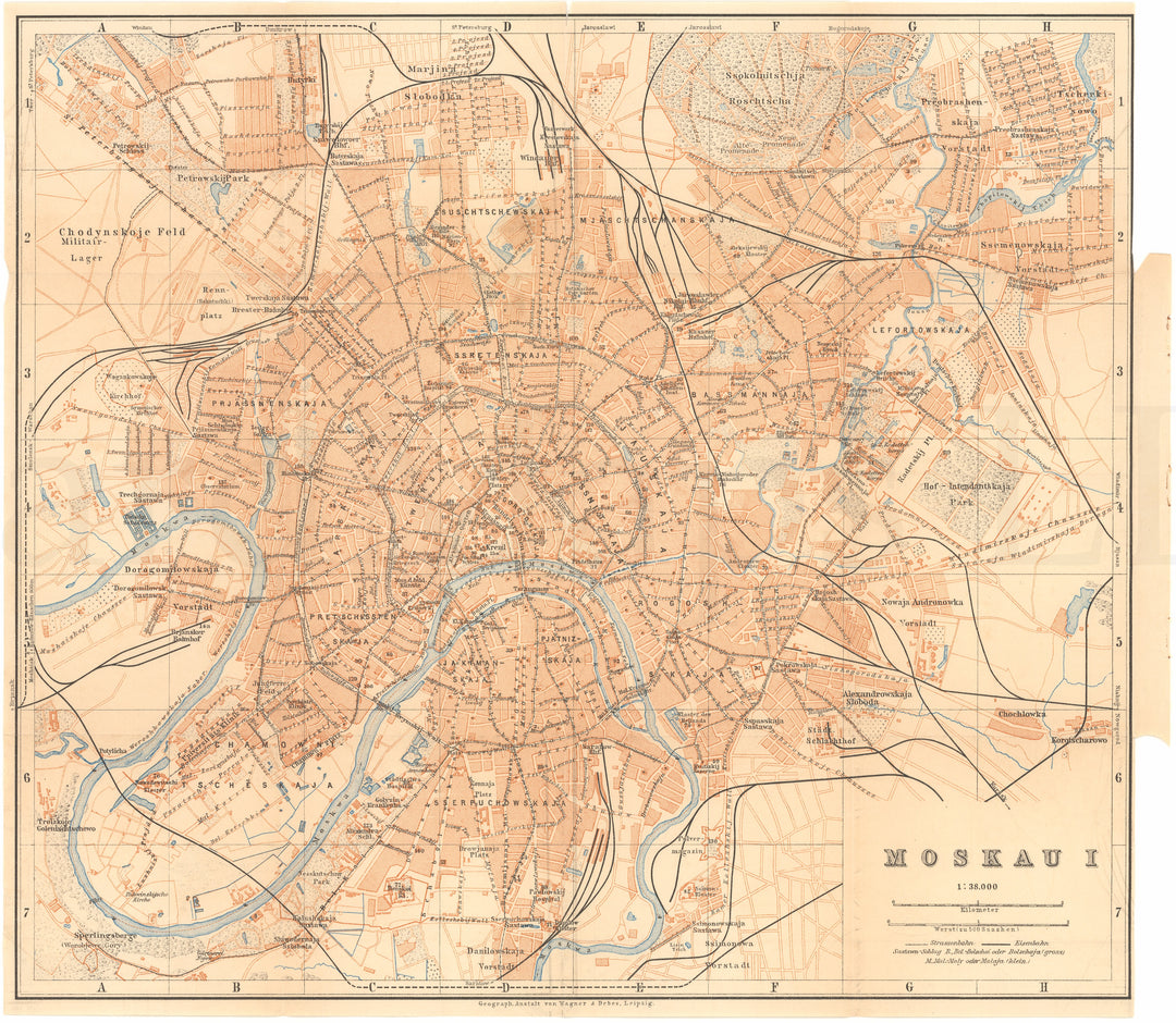Moscow, Russia 1912