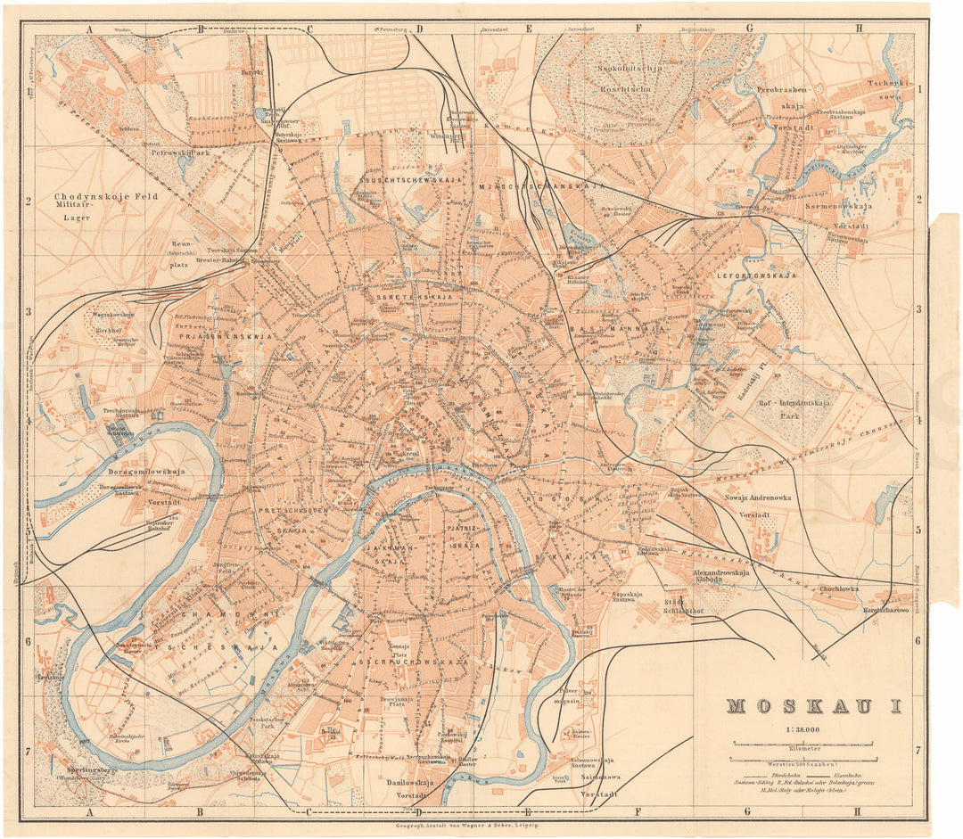 Moscow, Russia 1904