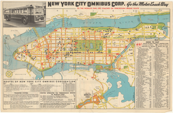 New York City Omnibus Corp. circa 1939