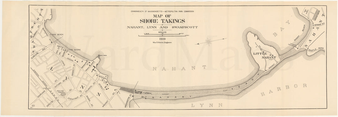 Nahant, Lynn, and Swampscott, Massachusetts 1900: Shore Takings