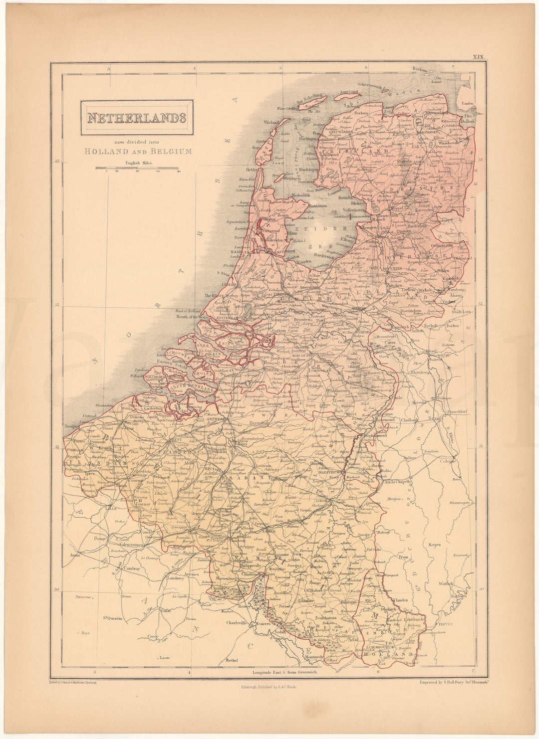 Netherlands and Belgium 1857