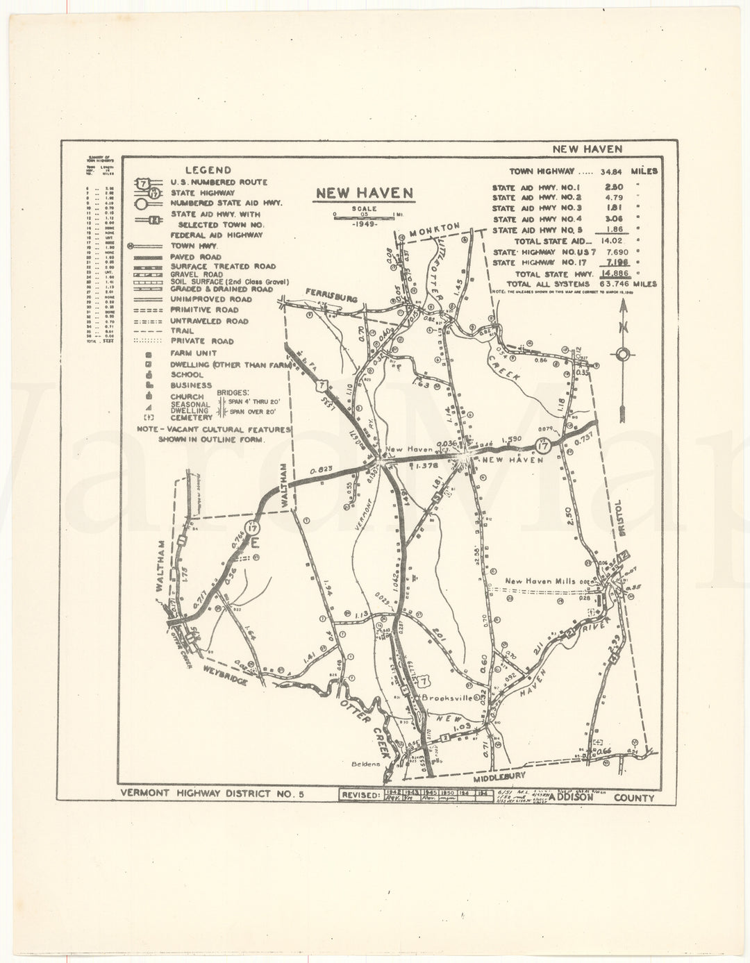New Haven, Vermont 1969