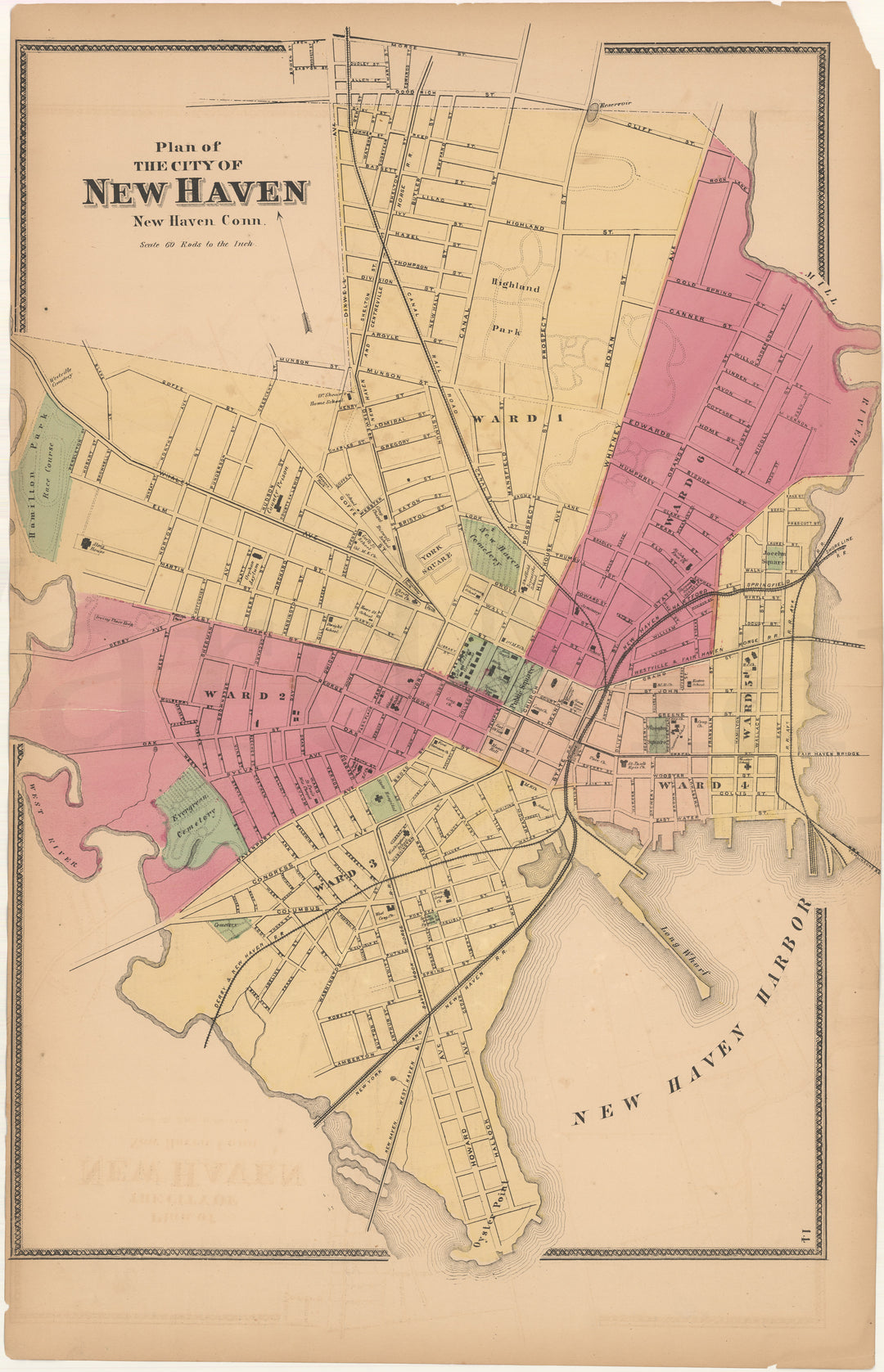 New Haven, Connecticut 1868: City Center