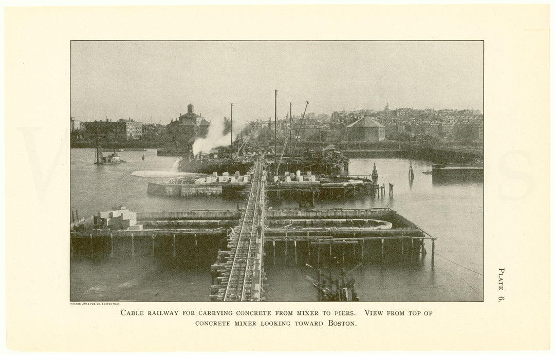 Cambridge Bridge 1909 Plate 06: Cable Railway
