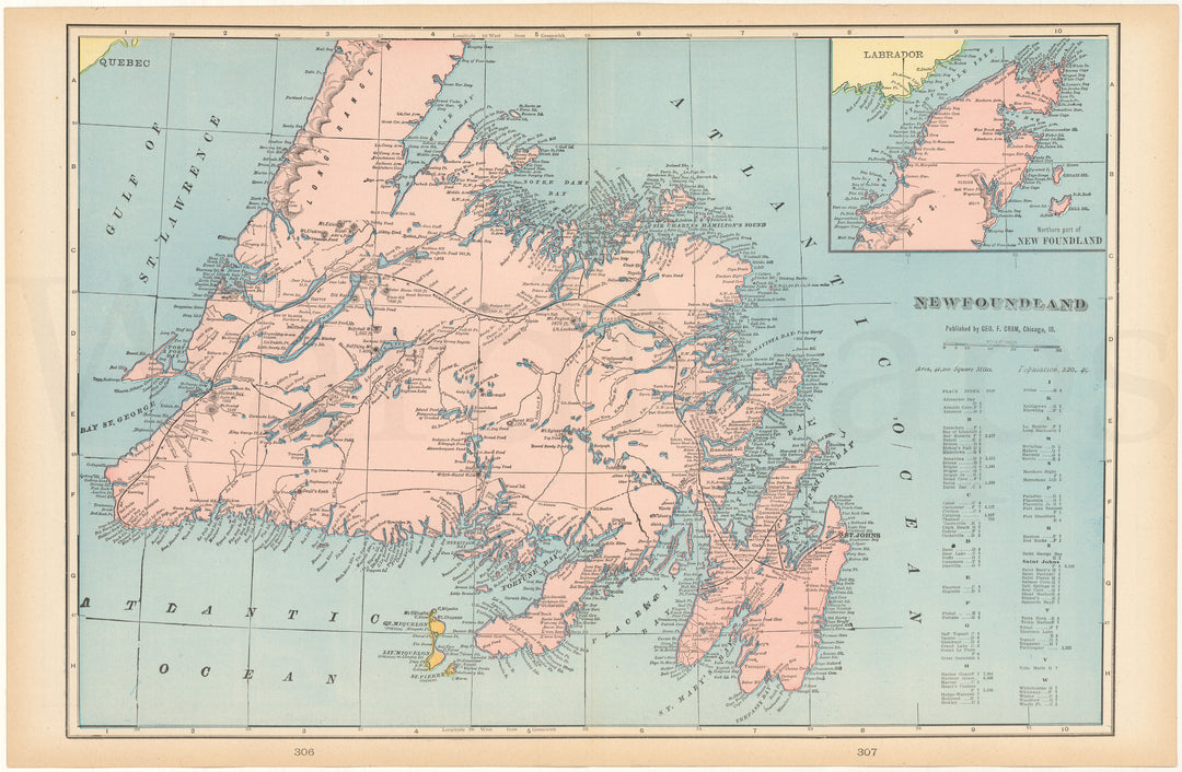 Newfoundland, Canada 1903