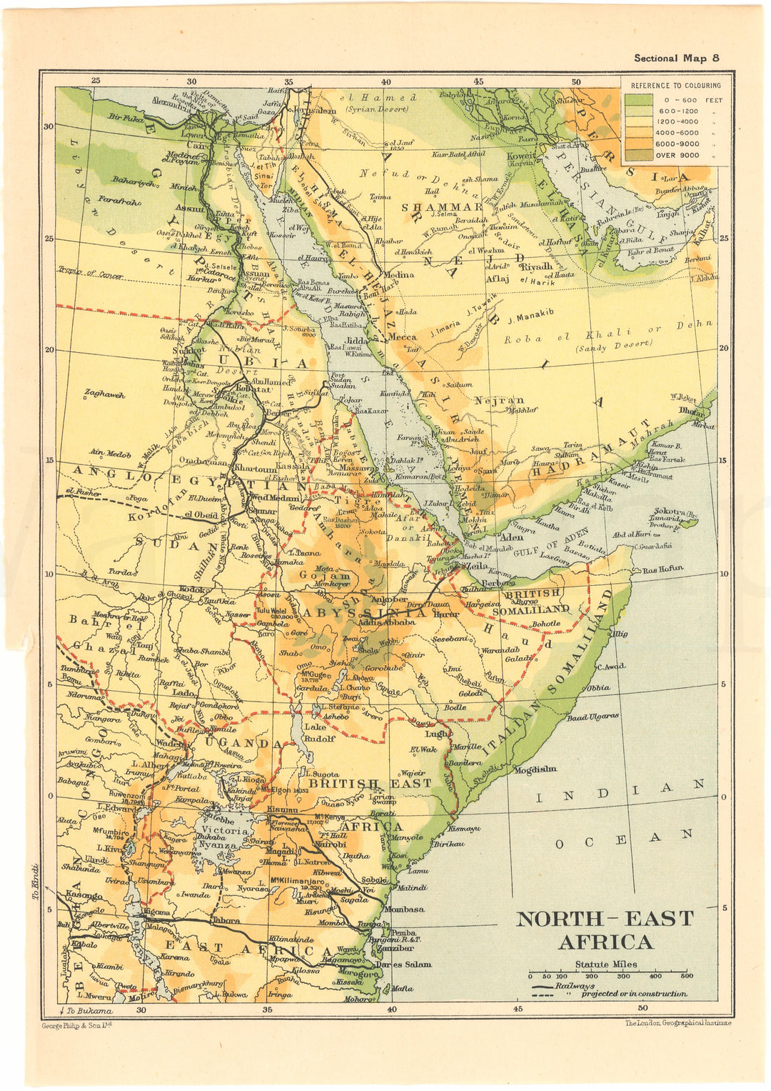 North East Africa 1920