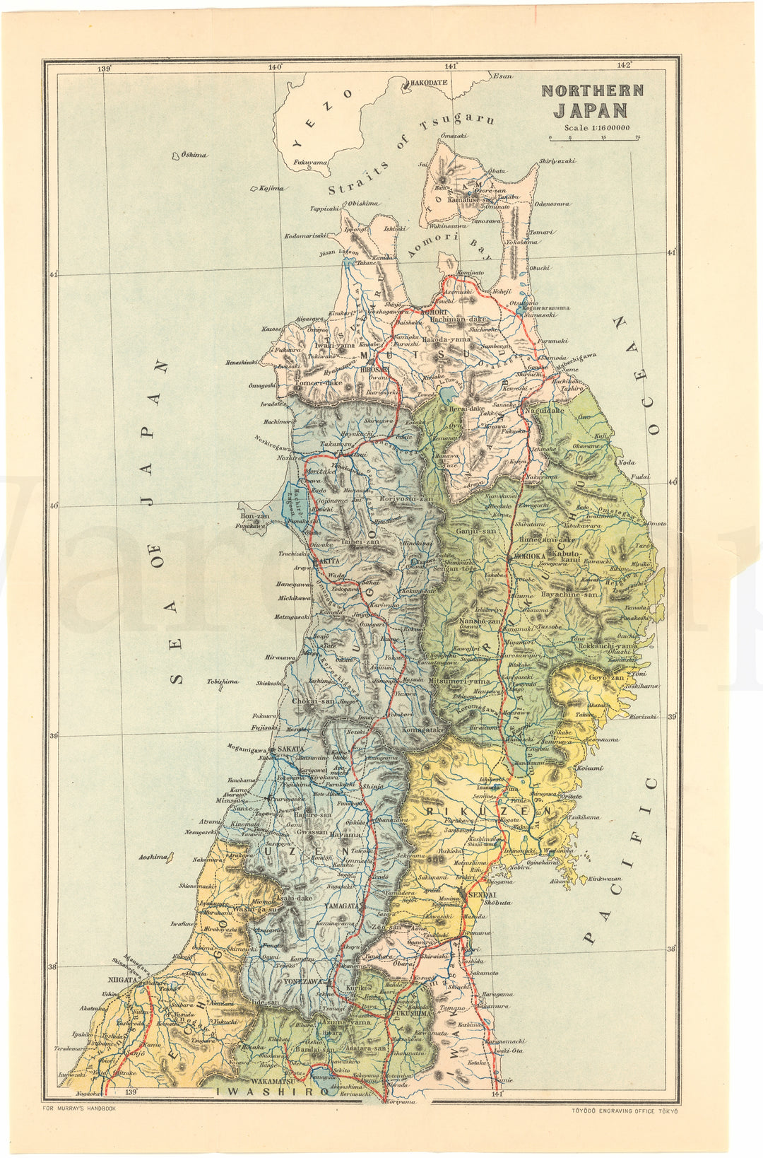 Northern Honshu, Japan 1907