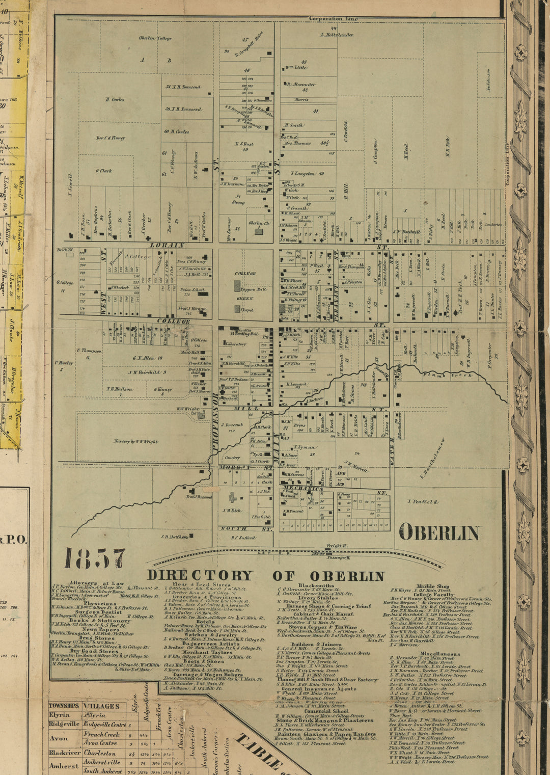Oberlin, Ohio 1857