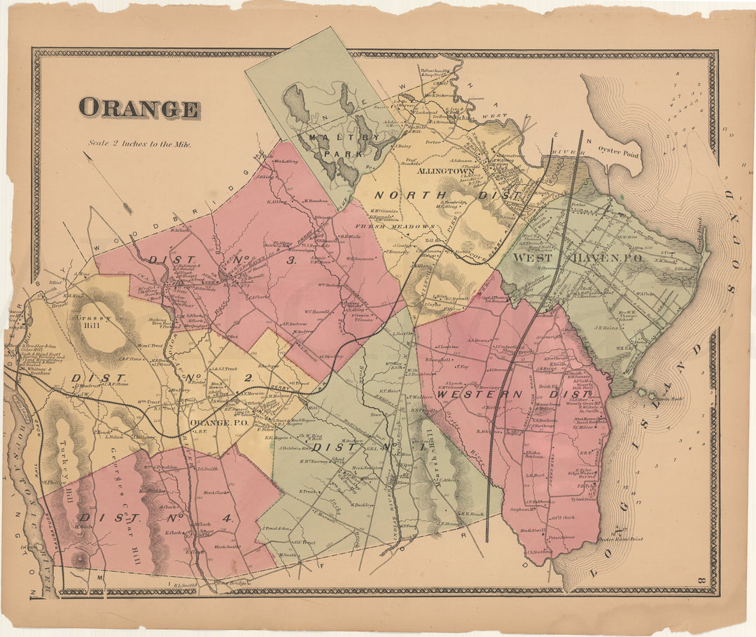 Orange, Connecticut 1868