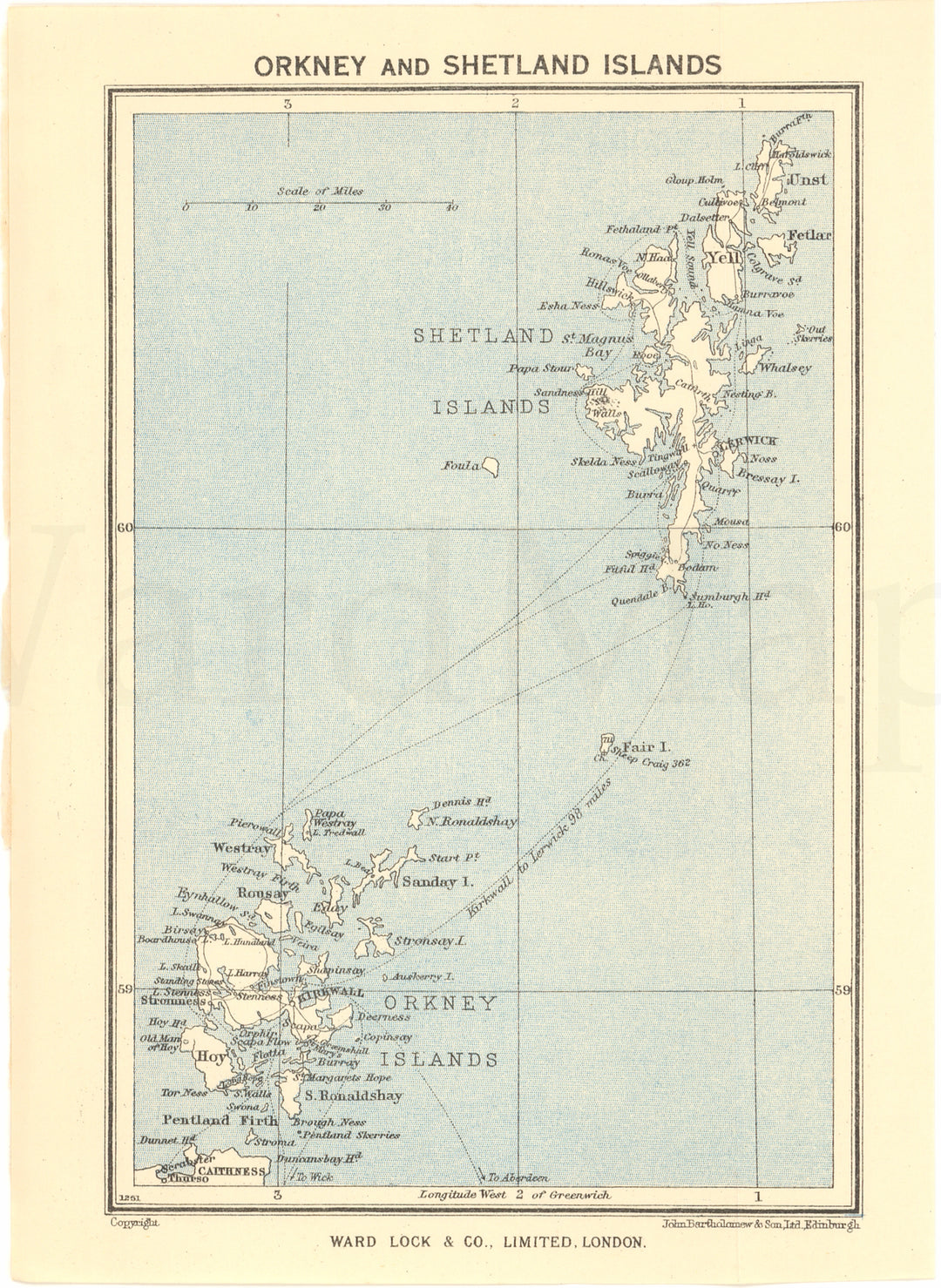Orkney & Shetland Islands, Scotland circa 1950