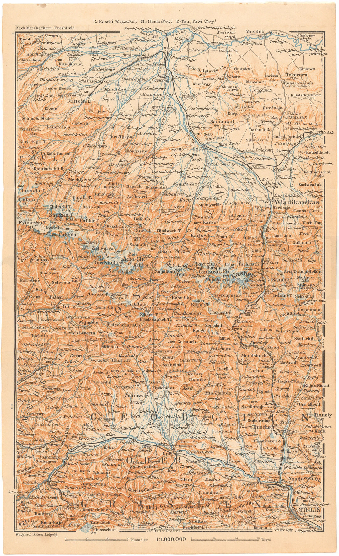Caucasus, Georgia, and Ossetia 1912