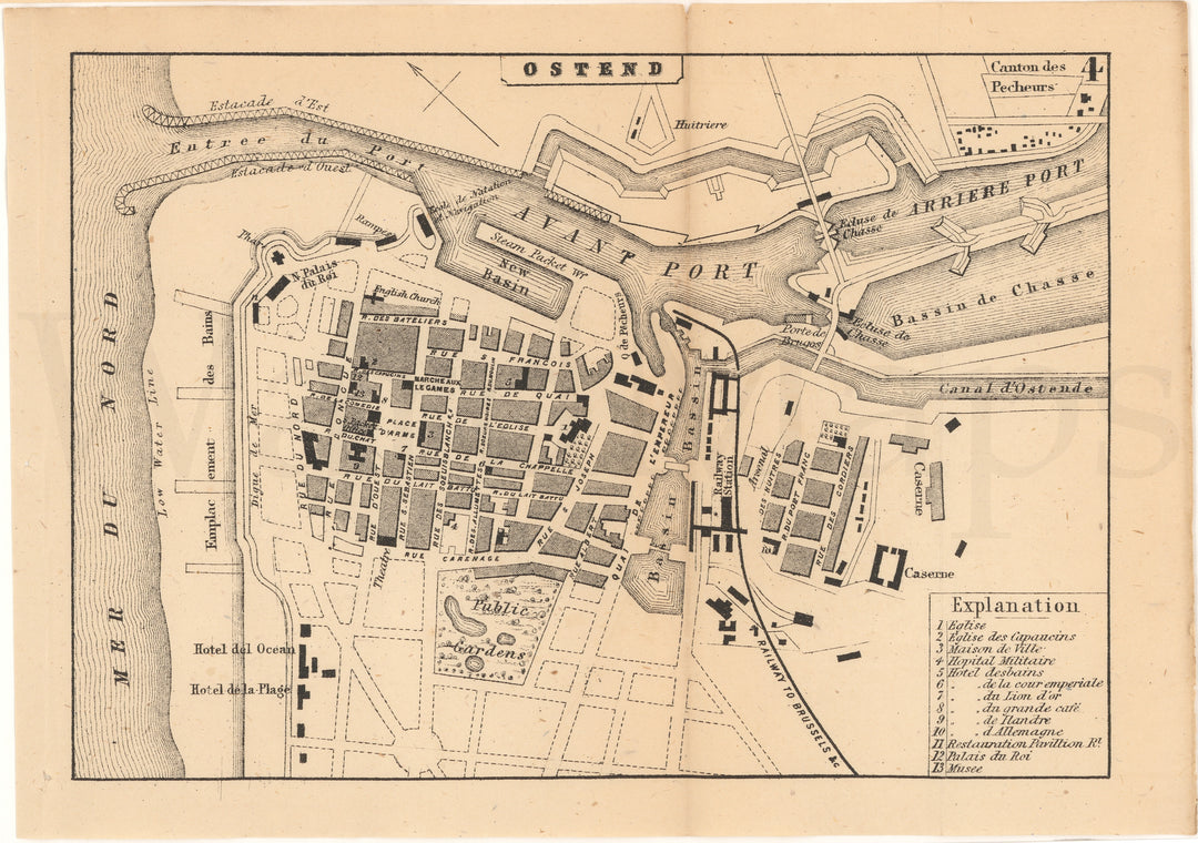 Ostend, Belgium 1874