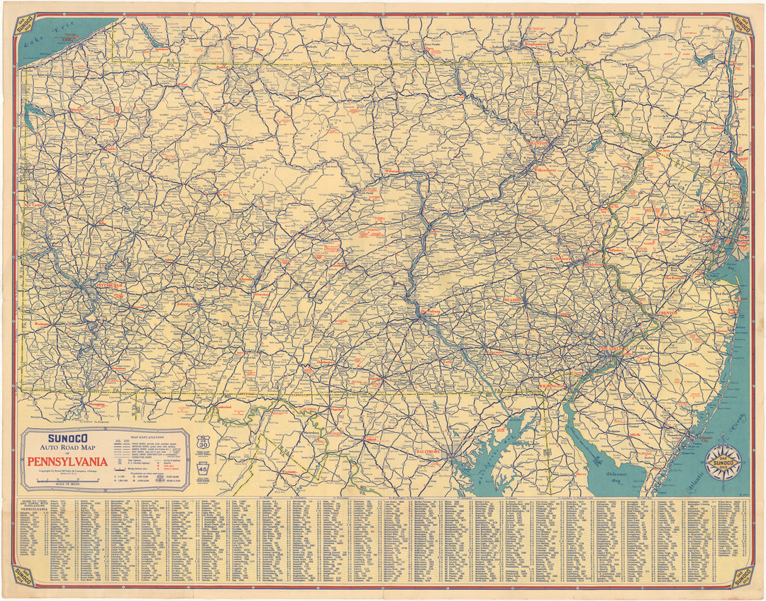 Pennsylvania circa 1940s (Sunoco)