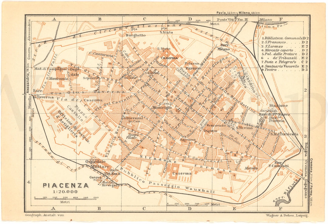 Piacenza, Italy 1930