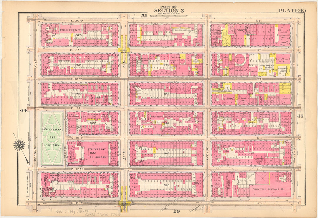 Manhattan, New York 1916 Plate 045
