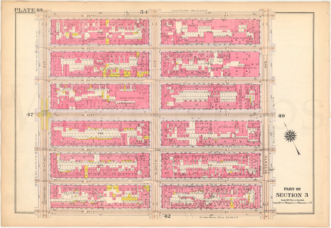 Manhattan, New York 1916 Plate 048