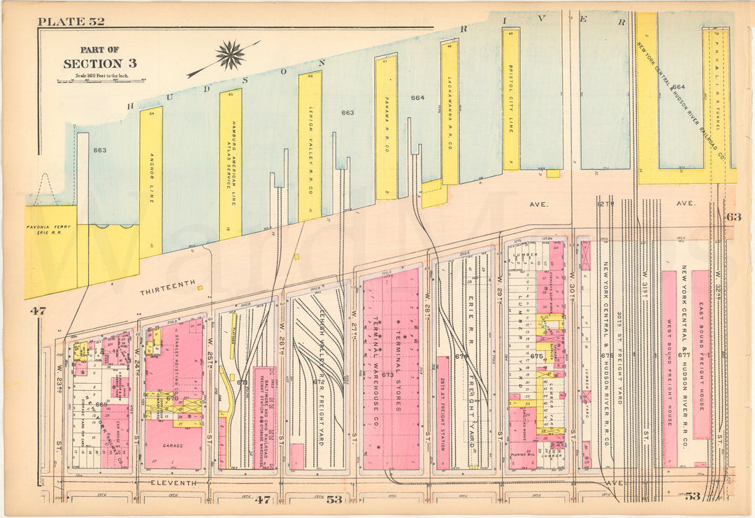 Manhattan, New York 1916 Plate 052