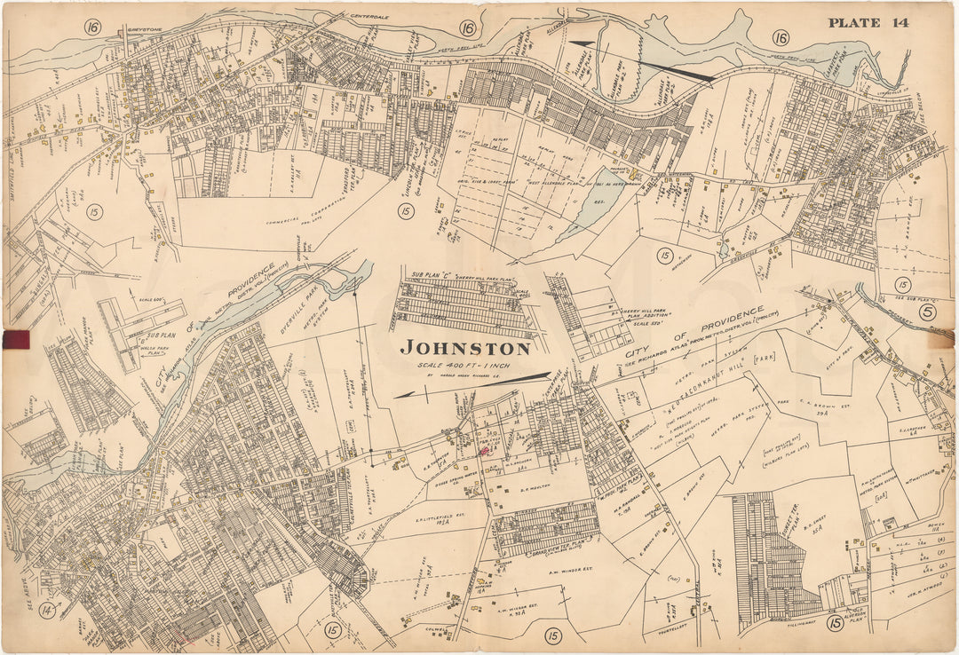 Johnston, Rhode Island 1917 Plate 14