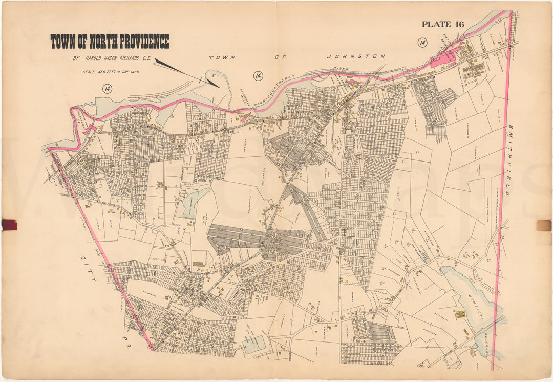 North Providence, Rhode Island 1917 Plate 16
