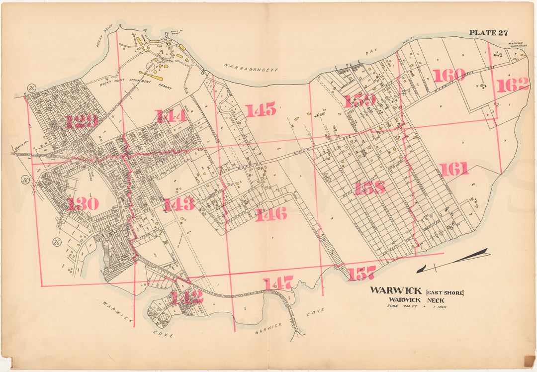Warwick, Rhode Island 1917 Plate 27