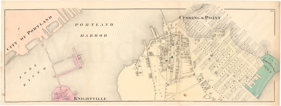 South Portland, Maine 1871: Cushing Point