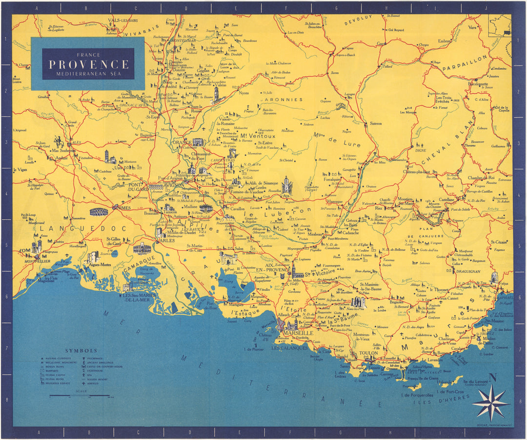 Provence, France 1954