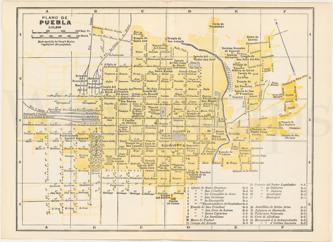 Puebla, Mexico 1944