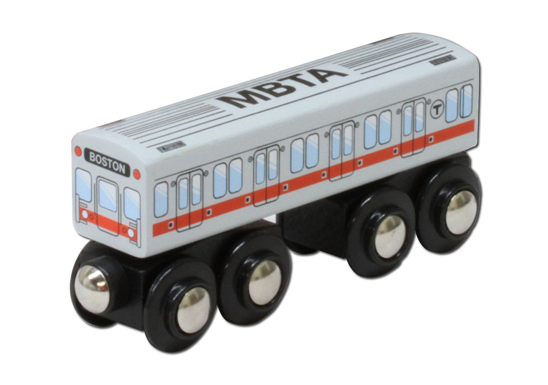 MBTA Red Line Wooden Toy Train – WardMaps LLC