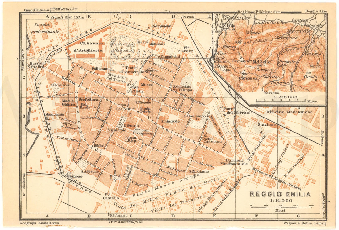 Reggio Emilia, Italy 1930