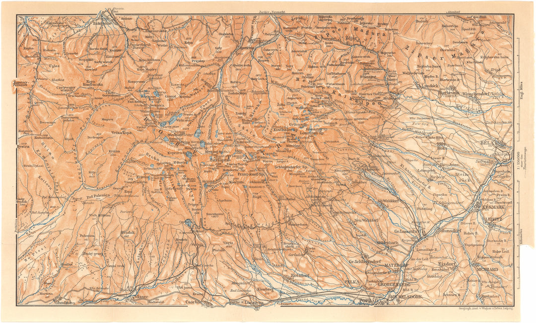 High Tatra Mountains, Poland and Slovakia 1905