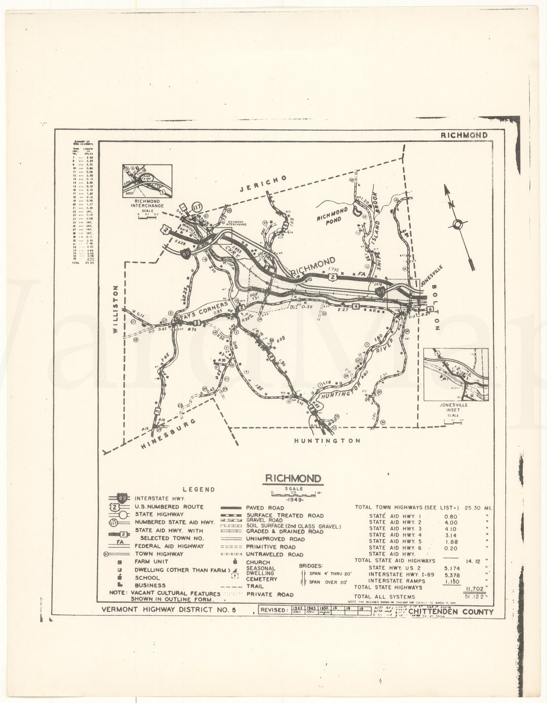 Richmond, Vermont 1969