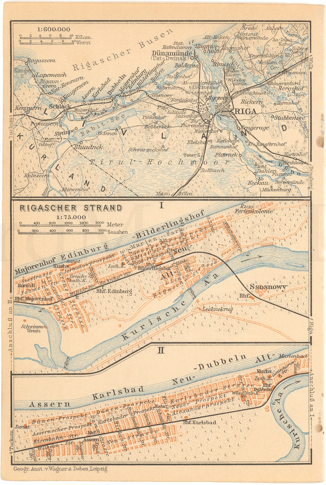 Riga Region, Latvia 1912