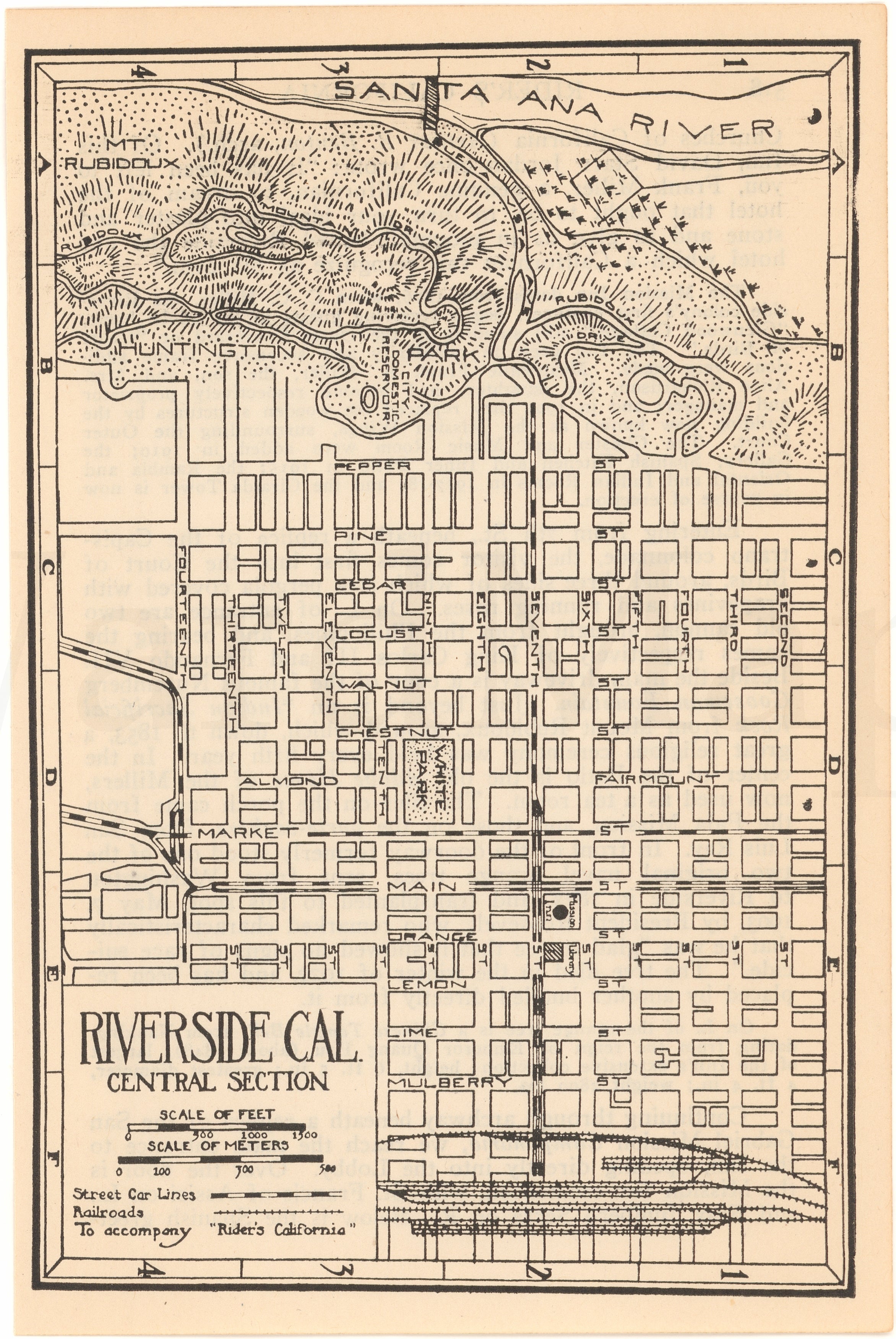 Riverside, California 1925 – WardMaps LLC