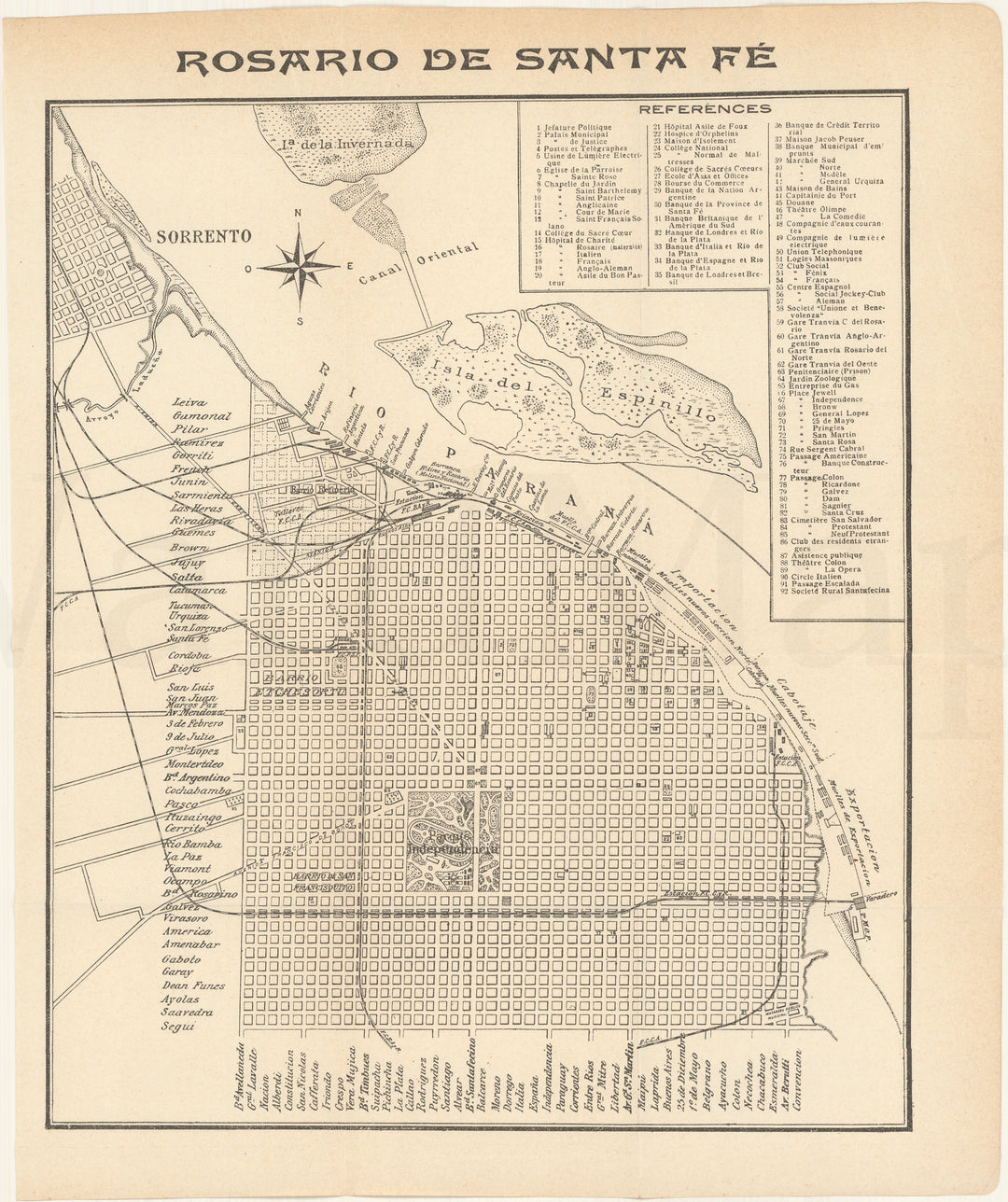 Rosario de Santa Fe, Argentina 1907