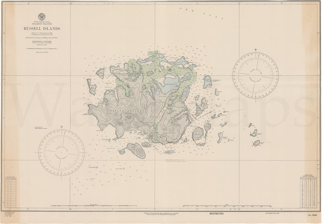 Russell Islands, Solomon Islands 1944