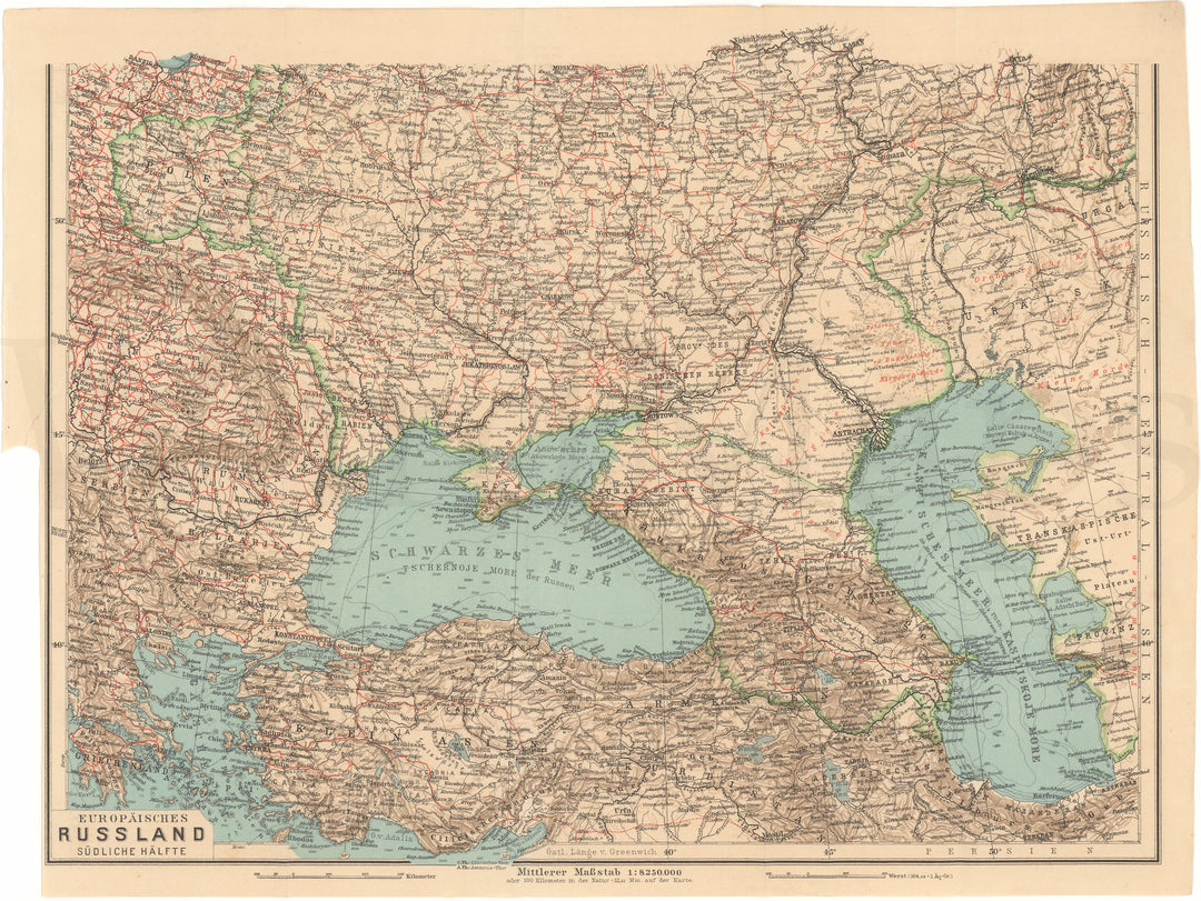 Russia 1904: Southern Half