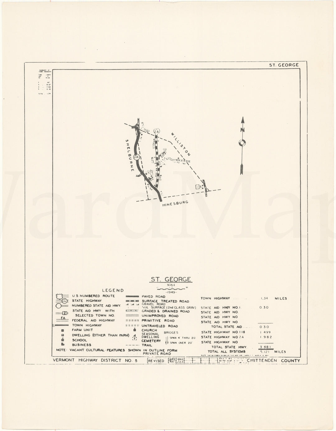 Saint George, Vermont Circa 1960s