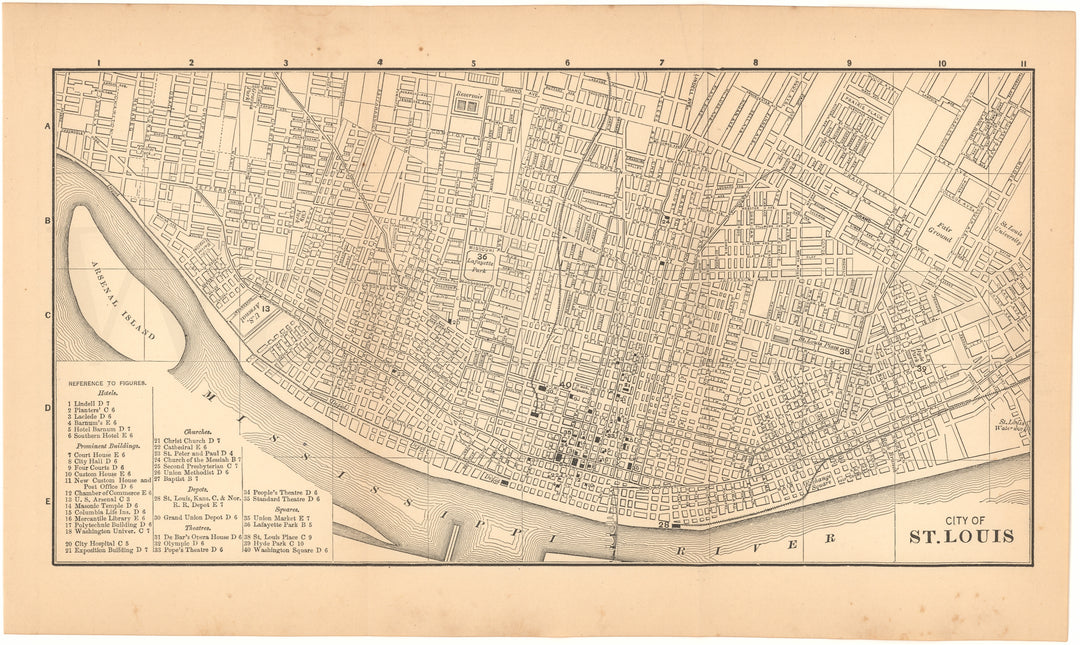 Saint Louis, Missouri 1890