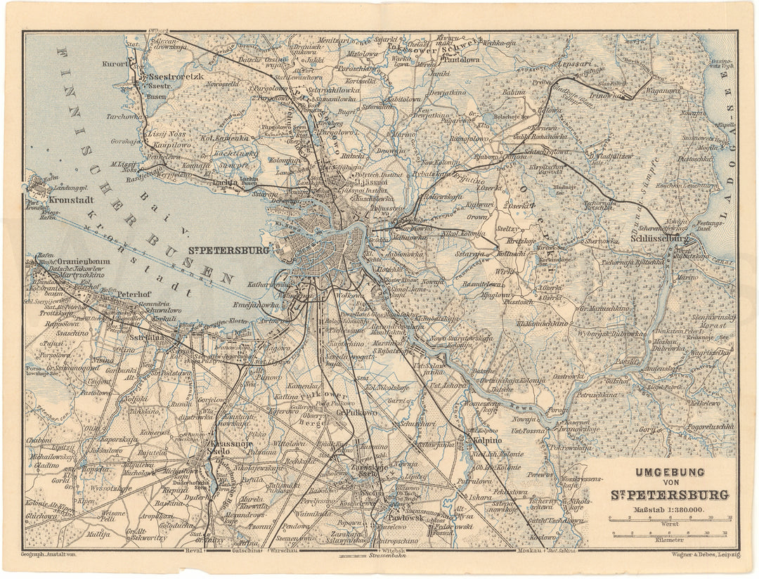 Saint Petersburg Region, Russia 1904