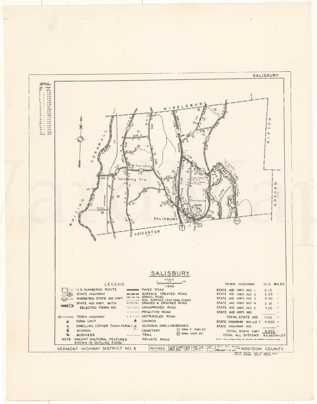 Salisbury, Vermont 1969