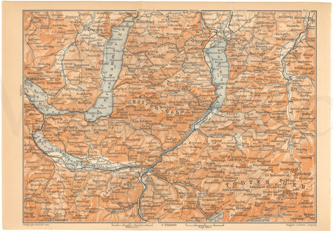 Salzkammergut / Bad Ischl Region, Austria 1911