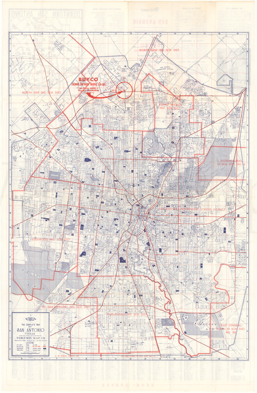 San Antonio, Texas 1953