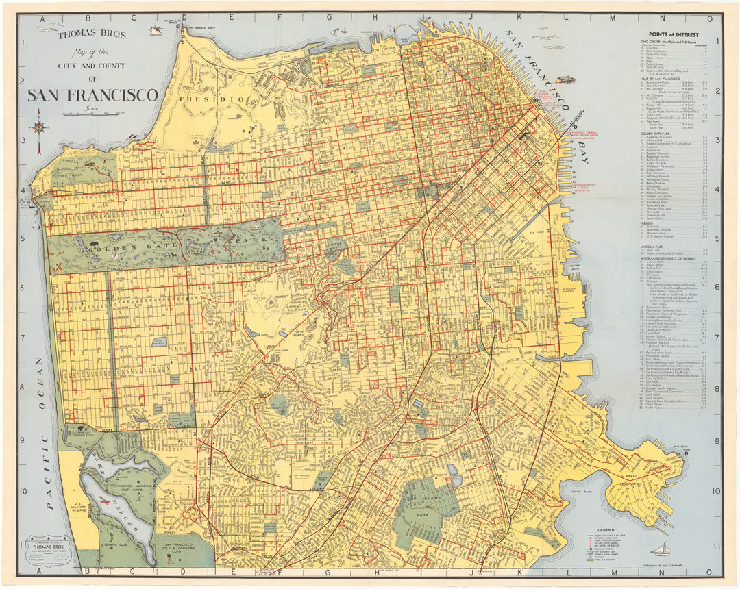 San Francisco, California 1953