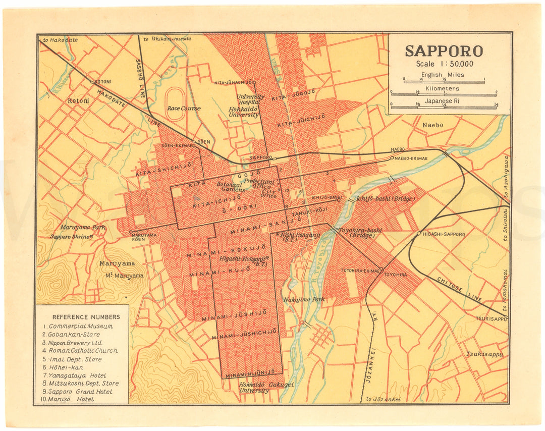 Sapporo, Japan 1952